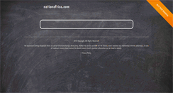 Desktop Screenshot of nationafrica.com